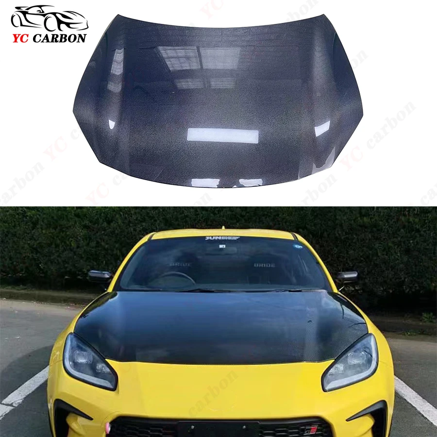 

Carbon Fiber Original Hood For Toyota GR86 Subaru BRZ 2019+ FRP Front Hood Ventilation Cover Upgrade body kit