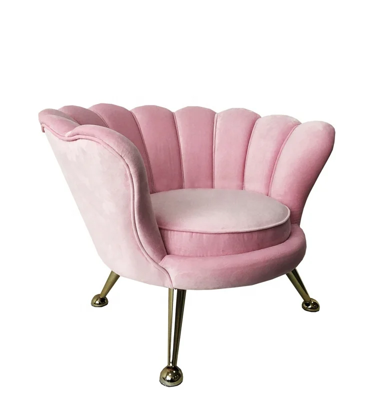 Unique Design Convertible Shell Shaped Lounge Chair for Living Room Hotel Apartment & Dining