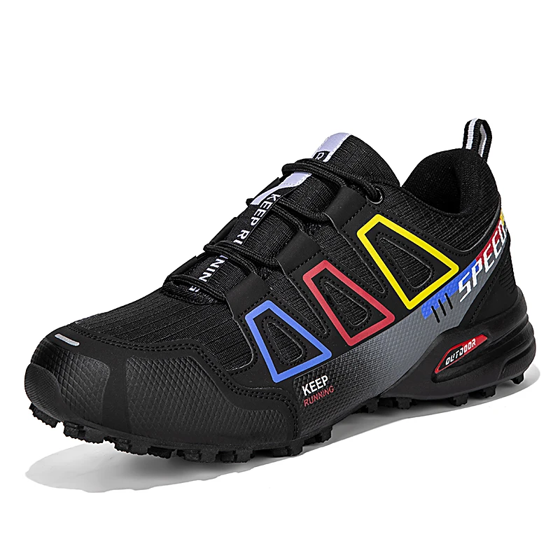AliExpress CC chengta Men's Hiking Shoes Outdoor Lace-Up Hiking Shoes Cycling Shoes Non-Slip Tactical Training Shoes Women's Hiking Shoes