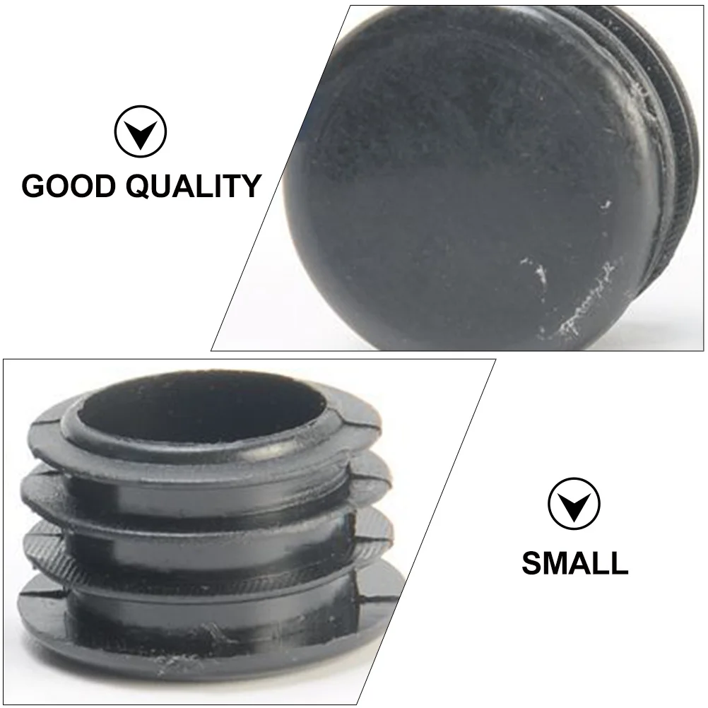 12Pcs Bike Handlebar End Plug Plastic Material Wear-Resistant All-Match Visual Lightweight Portable Cycling Supplies