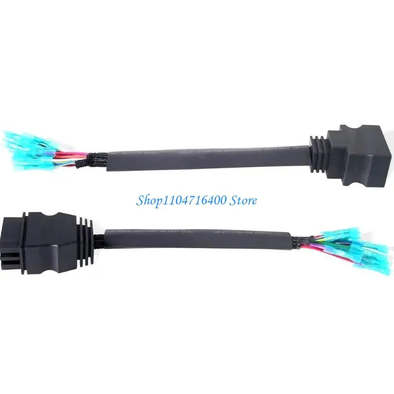 y1gd 2 Pack Convenient Snow Plow Vehicle Side Wire Harness Repair Wiring Bundle for RT3 1304744 1304745 MSC04753 MSC04754