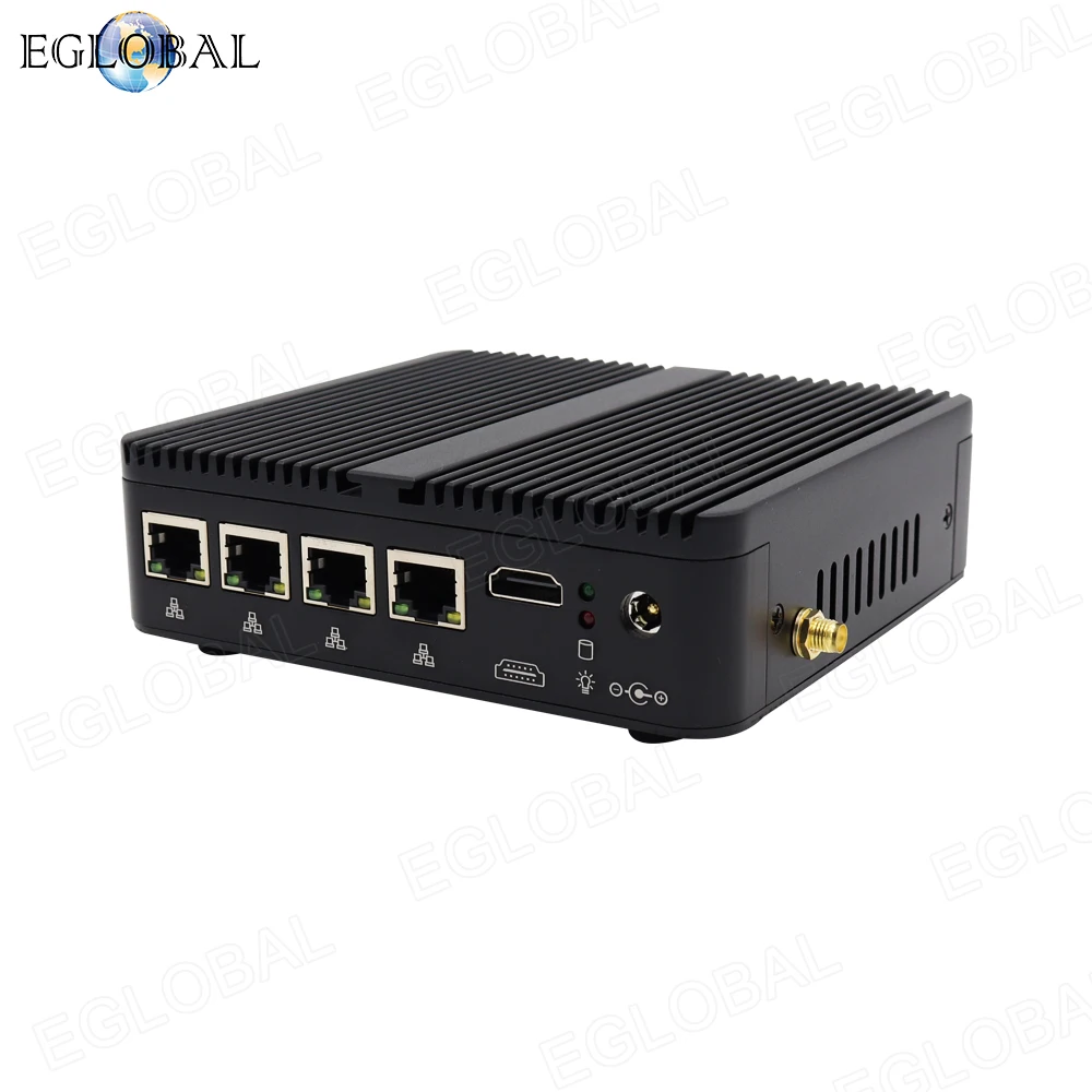 Imagem -03 - Eglobal-mini pc Pfsense Firewall Router Industrial Fanless Opnsense Pve Esxi Intel I226 2.5g Lan Nvme 12ª Geração N100