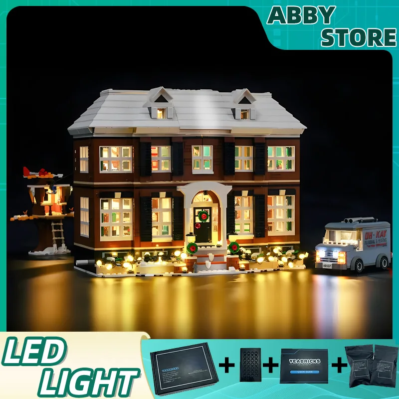 DIY LED Light Kit para casa solitária, apenas luz LED sem blocos modelo, 21330