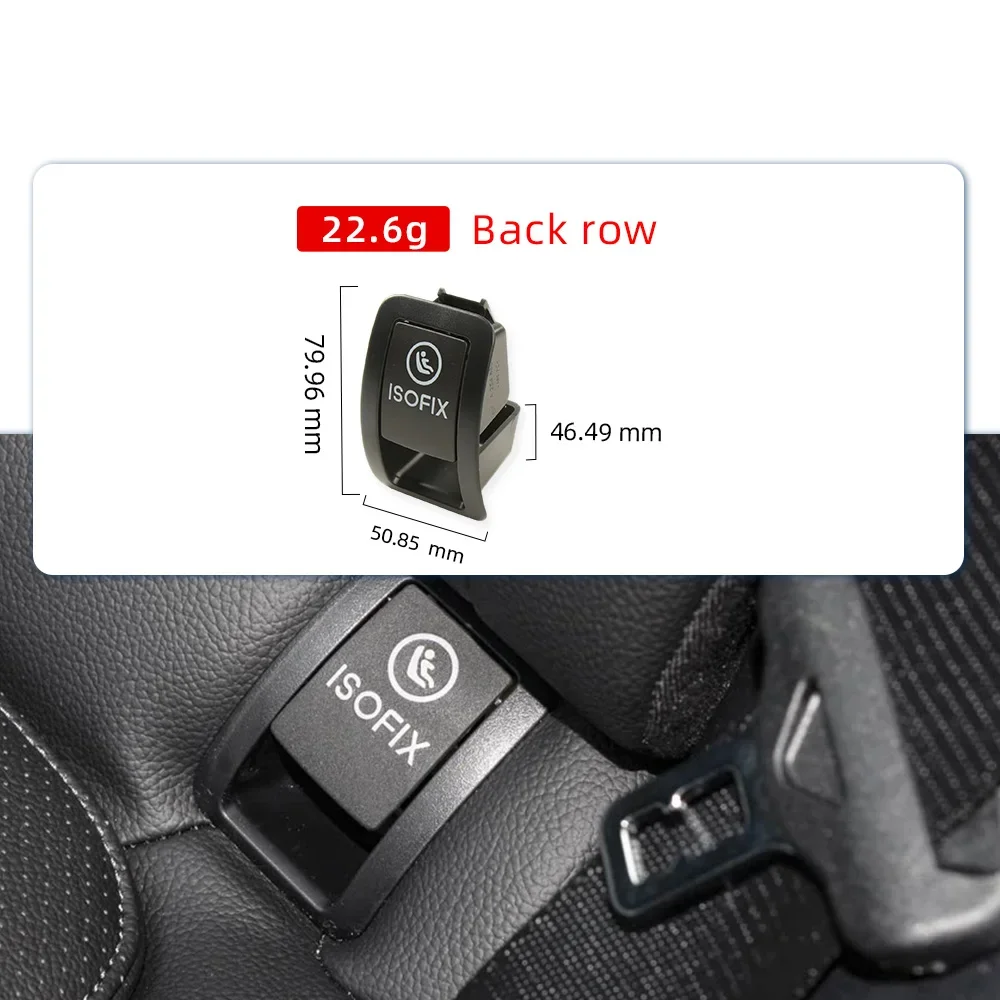 25486042019051 ISOFIX Rear Seat Buckle Child Seat Trim Assembly For Mercedes Benz GLC Class W254 25486042018V95 2023-2025 6
