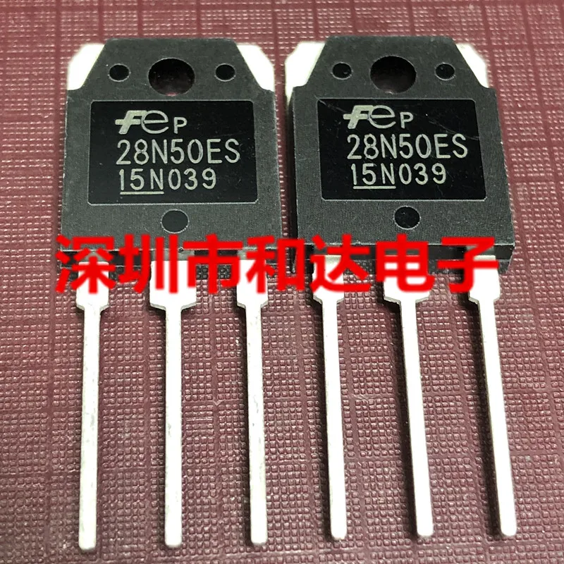 5PCS-10PCS 28N50ES FMH28N50ES TO-3P 500V 28A ON STOCK NEW AND ORIGINAL