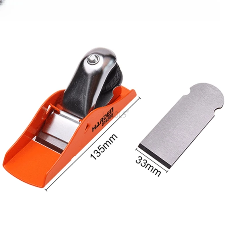 

135 мм мини ручной рубанок Многофункциональный деревообрабатывающий рубанок Европейский ручной строгальный станок Регулируемый ручной инструмент для обрезки древесины и снятия фасок