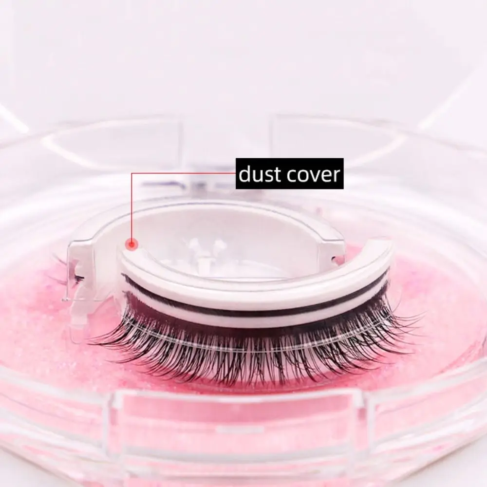 con cinta de repuesto, pestañas postizas autoadhesivas, maquillaje de larga duración, sin pegamento, pestañas postizas reutilizables y esponjosas