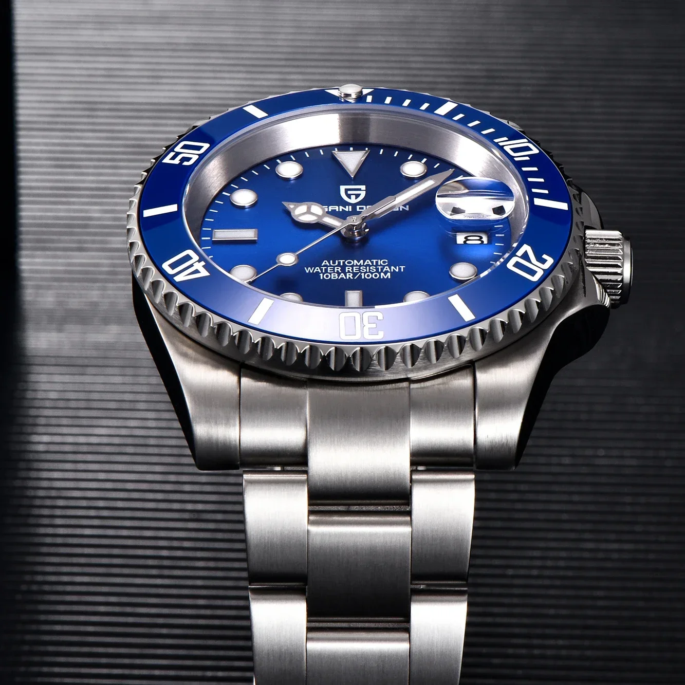 PD1661 PAGANI Design 40mm Automatic Miyota-8215 Sports Men Mechanical Watch Business Stainless Steel Waterproof Reloj Hombre