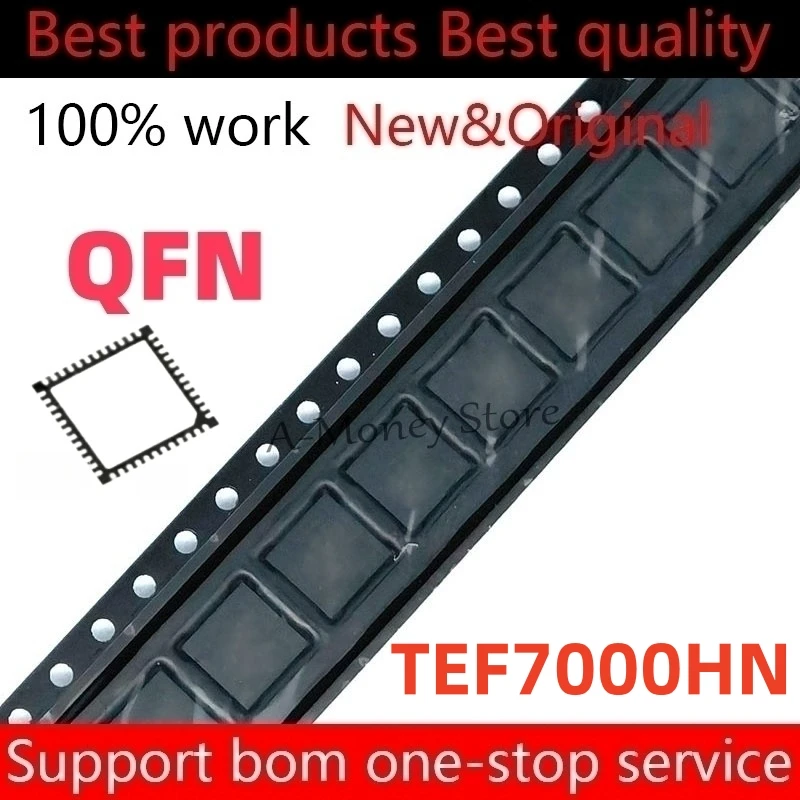 (5-10pcs)TEF7000HN TEF7000 QFN-48