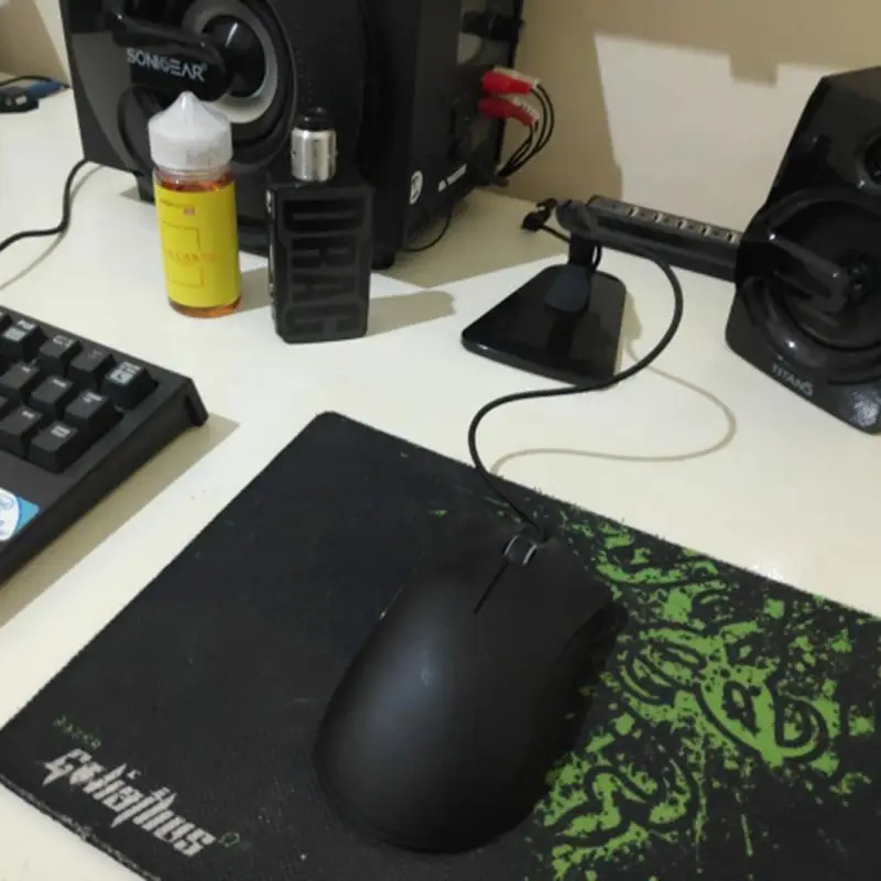 マウス バンジー フレキシブル コード クリップ クリッパー ワイヤー ケーブル オーガナイザー ホルダー ライン フィクサー