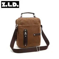 New men messenger bag canvas multifunctional portable casual handbag retro men's shoulder bag fashion men's crossbody bag