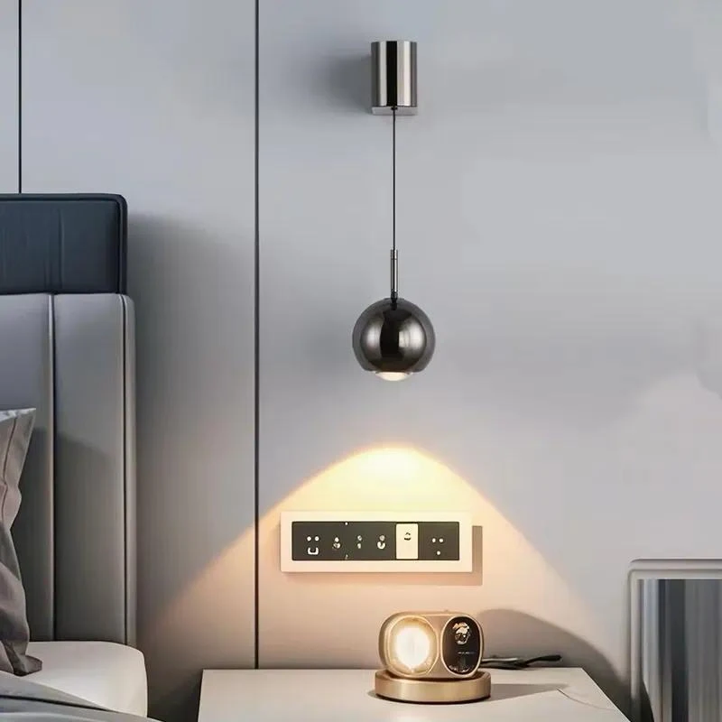 Modern Nordic creative chandelier simple bedroom bedside wall decoration medium