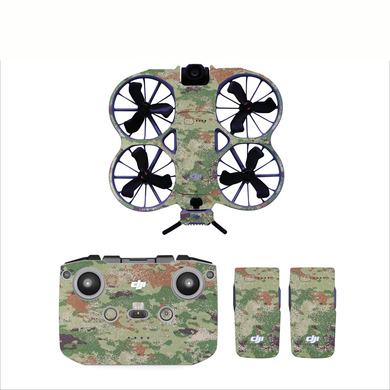 Naklejki PVC na drona DJI NEO 2, naklejki na kontroler RC-N3, naklejki na baterie, folia ochronna na Neo2, akcesoria chroniące przed zarysowaniami. — zdjęcie produktu 7