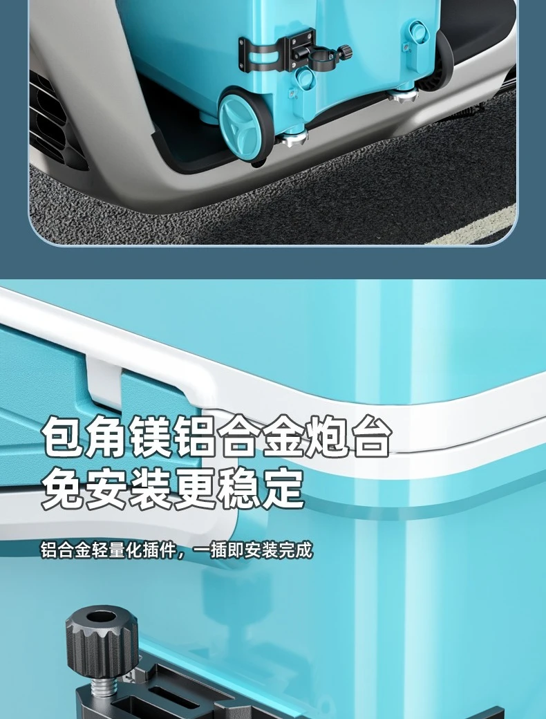 صندوق صيد خالي من التركيب، مجموعة كاملة من صندوق صيد تايوان الجديد خفيف الوزن ومتعدد الوظائف لعام 2025