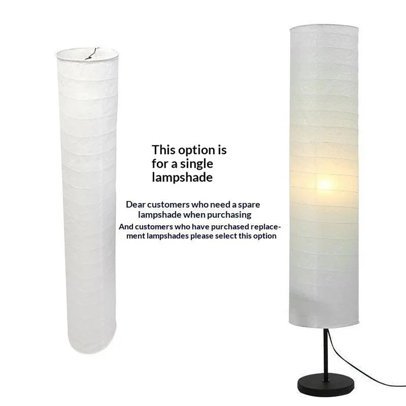 Rice Paper Floor Lamp Shade 94cm 37 Inch Protector Cover Nordic Modern Style Home Decoration For Living Room Bedroom