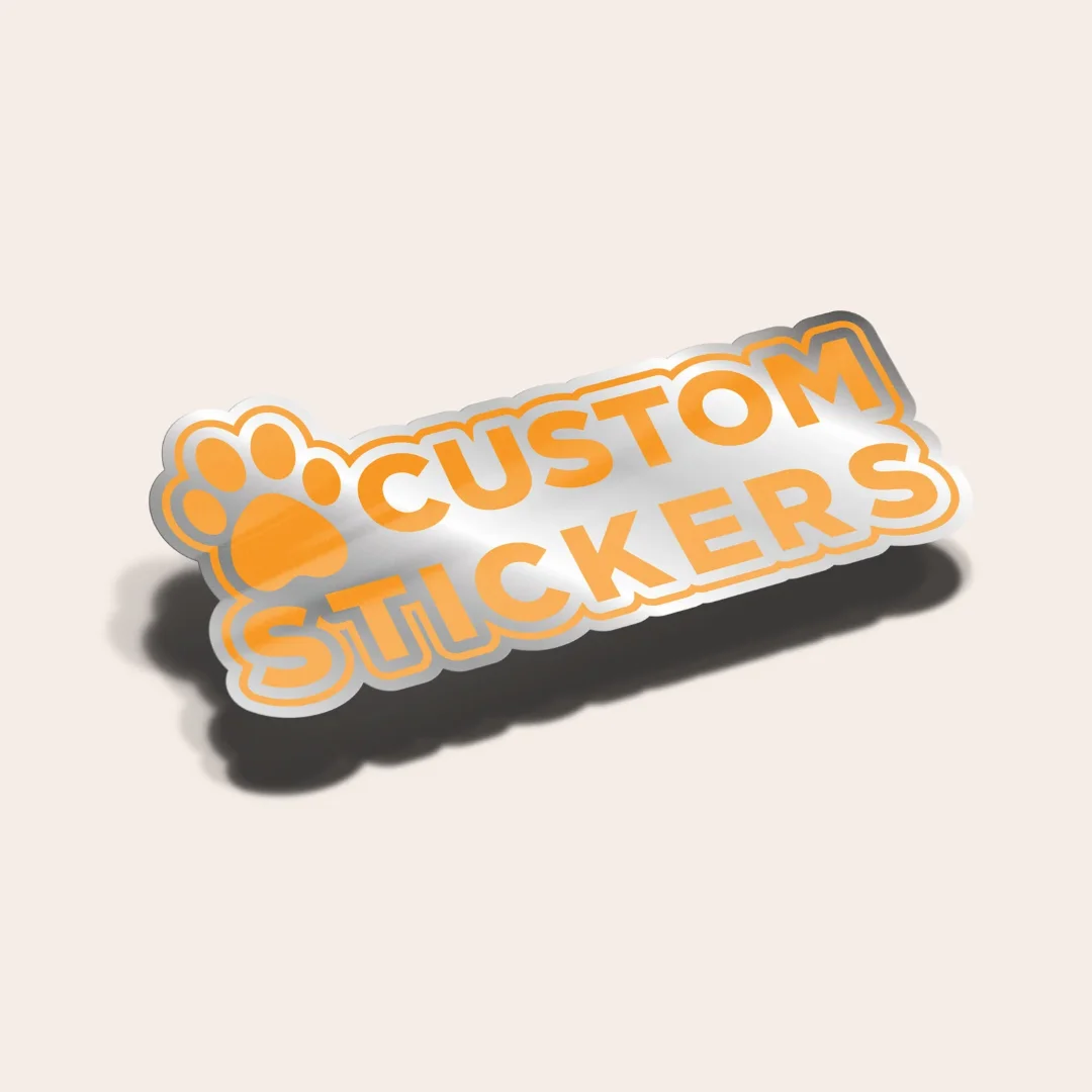 1000pcs Custom Sticker LOGO Spangled Silve Personalized Design Your Label Candy Gift Box Birthday Party Waterproof Seal Stickers