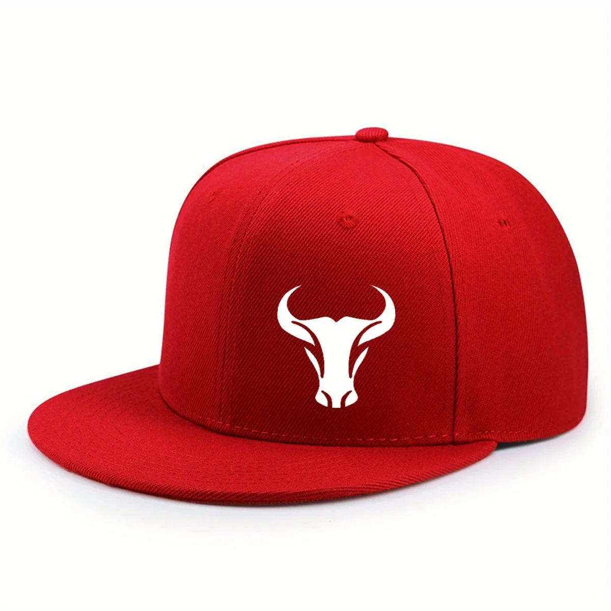 Baseballkappe mit Stiermuster für Männer und Frauen, verstellbare Outdoor-Sport- und Freizeit-Kopfbedeckung, geeignet für alle Jahreszeiten – Detail 4