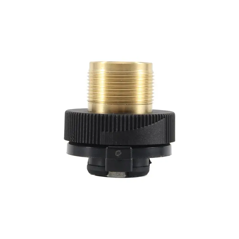 RABIT AS59~ Gas Tank Sdapter CGA600(1In-20UNF) To 220G Butance Cartridge Braze Welding MAPP Propane Gas Torch Heating Burner Ada