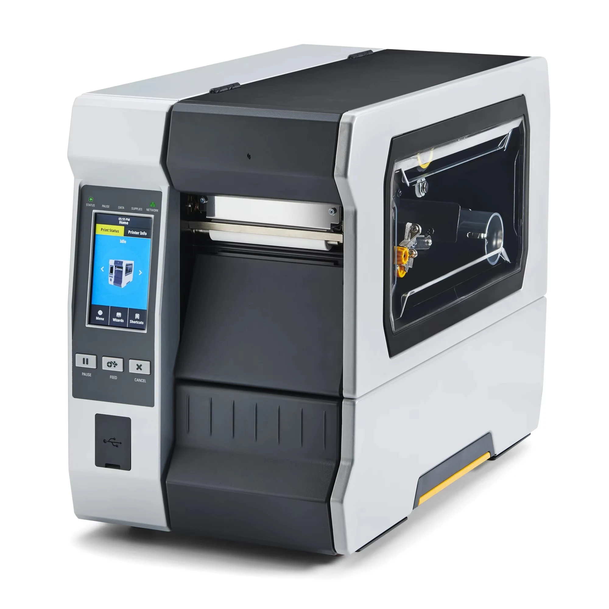 300DPI 600DPI UHF ZT620/ZT610R Industrial RFID Label Encoder Printer for Asset ZT62063-T090100Z ZT61043 Label Encoding Printer