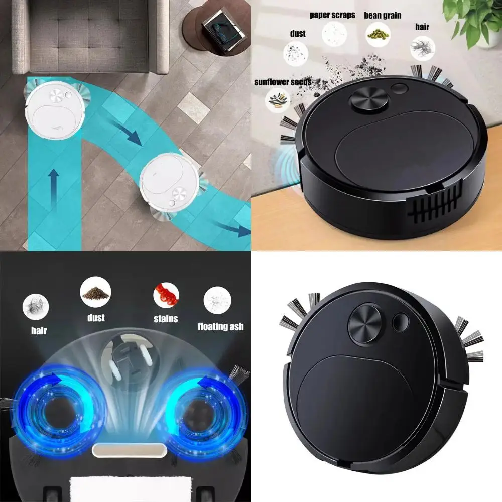 

2023 3 In 1 Smart Sweeping Robot Mini Sweeper Sweeping and Vacuuming Wireless Vacuum Cleaner Sweeping Robots Use