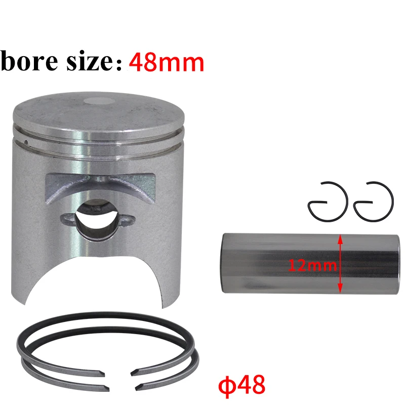 High Quality Motorcycle Cylinder Kit For Honda NH90 TH90 NH TH 90 90cc GW3 2 Stroke Engine Spare Parts