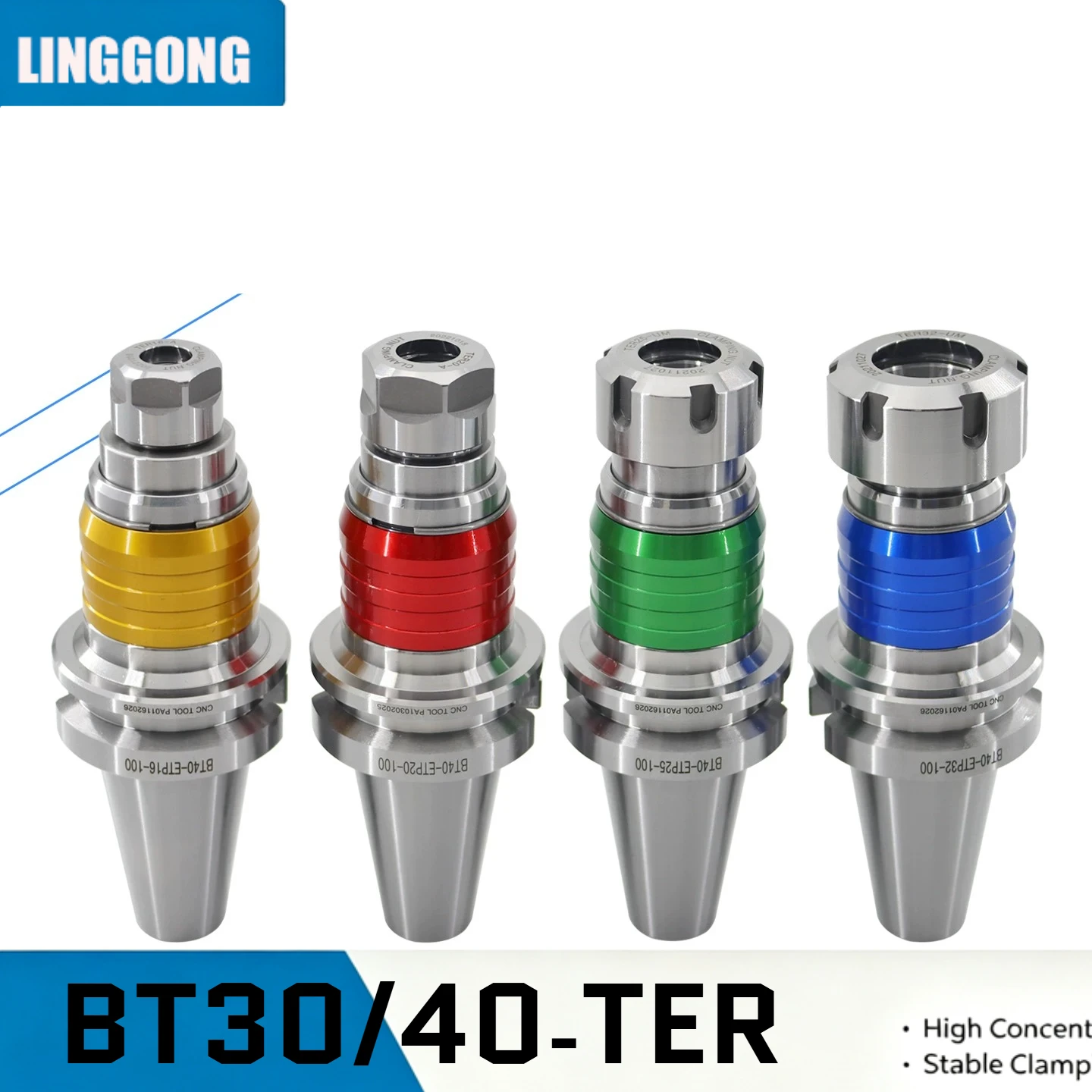 BT30 BT40 BT50 ETP TER tapping tool holder ETP32 ETP25 TEP25 ERG ERG25 ERG32 tapping tool holder bracket tool collet chuck