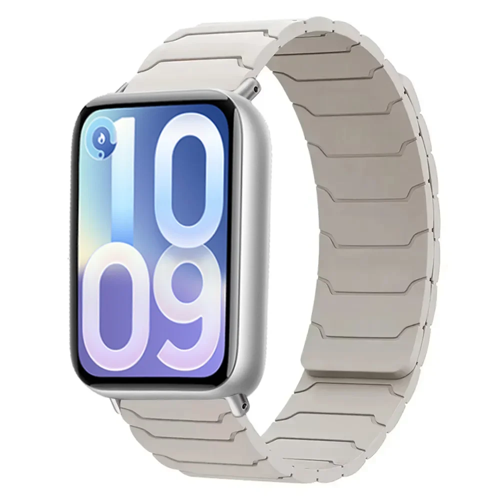 Magnetisches Silikonarmband für Xiaomi Mi Band 10 Pro/9 Pro/8 Pro, austauschbares Armband für Redmi Watch 6/5/4 Smartwatch. – Detail 7