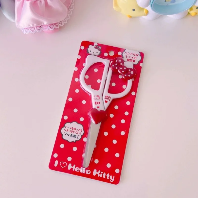 لطيف مرحبا كيتي المنزل مكتب طالب اليد قطع الفولاذ المقاوم للصدأ الفن سكين لطيف الكرتون القط مقص دائم بالجملة #3