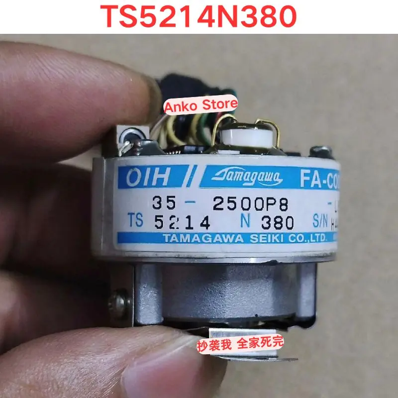 Second-hand test OK  TS5214N380 inner diameter straight 6mm straight hole encoder