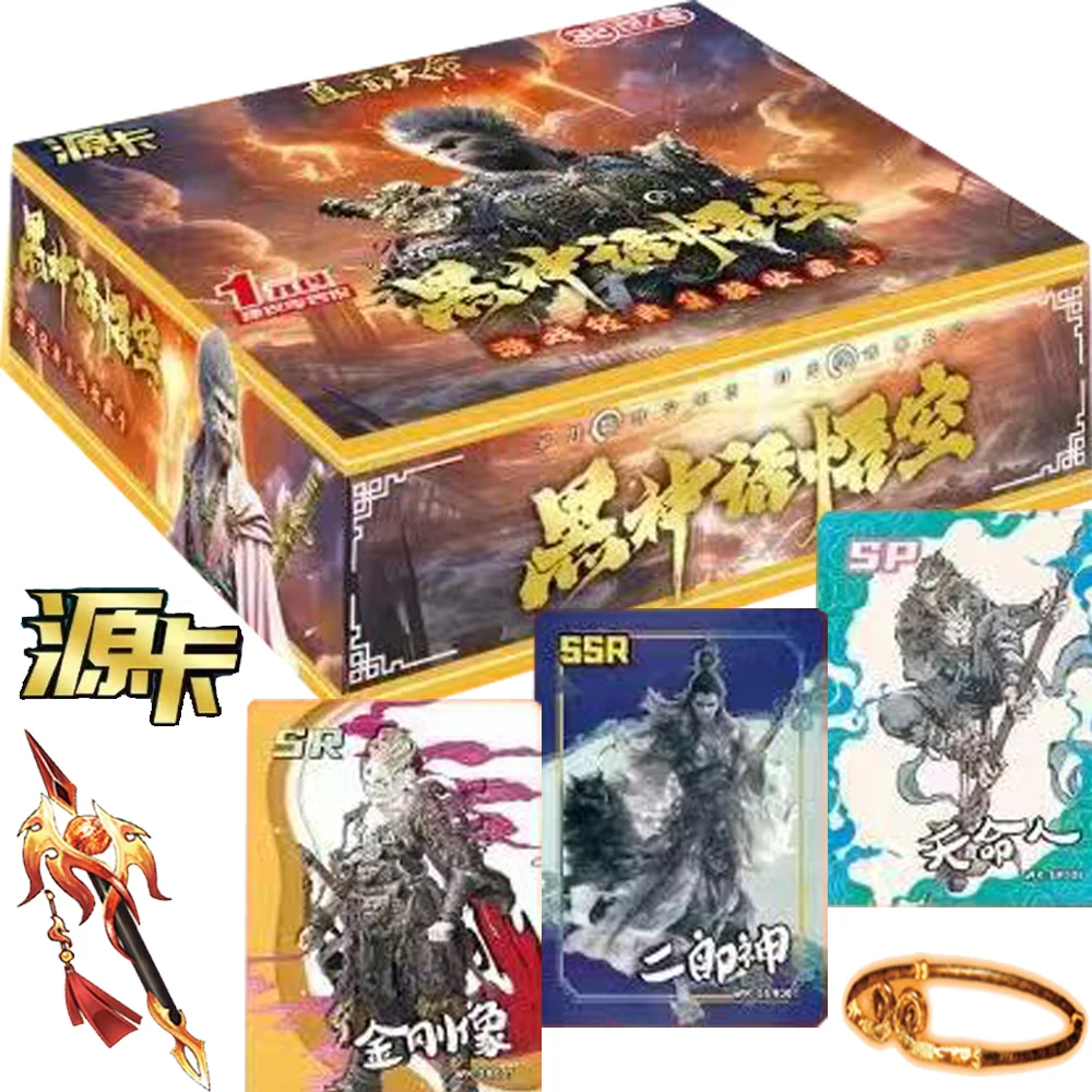 Wholesale Black Myth: Wukong Cards Chinese Popular Role-playing Games The Destroyed One Monkey Sun Cards Peripheral Child Gift