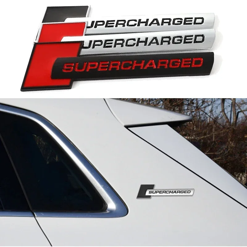 

Car Fender Side Sticker Rear Badge Emblem for Range Rover Supercharged A3 A4 Q5 Q7 RS S8 Exterior Accessories