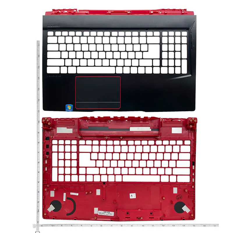 Imagem -02 - Caixa Superior e Tampa Inferior Base Palmrest Shell para Msi Ge63 Ge63vr Novo