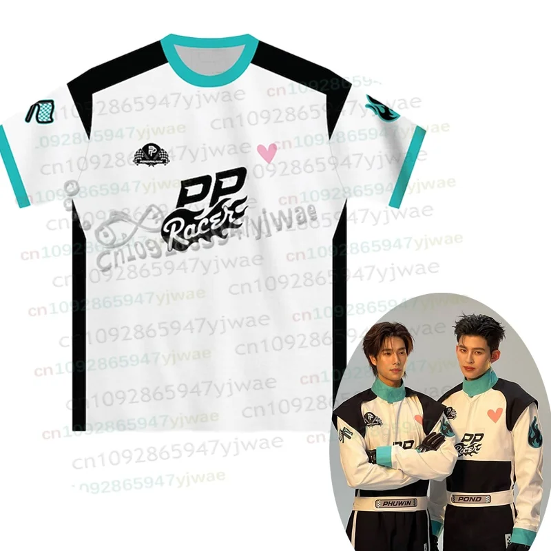 GMMTV LOL Fans Fest 2026 Trikot Shirt EarthMix GeminiFourth FirstKhaotung PondPhuwin BounPrem Thai Drama Herren Damen T-Shirt – Detail 15