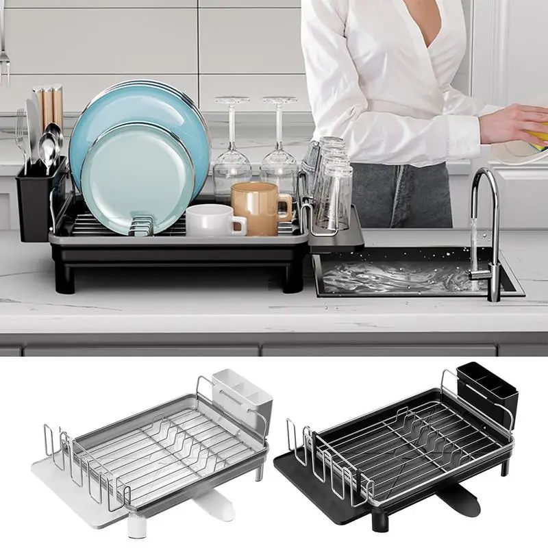 Dish Drying Rack Drip Drain Storage Sturdy Inside Sink Dish Dryer Racks Dish Drainer Rack Organizer Multifunctional Dish supply