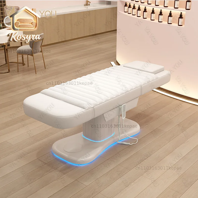 Salon shop electric beauty bed beauty salon electric lift skin management bed spa massage micro injection