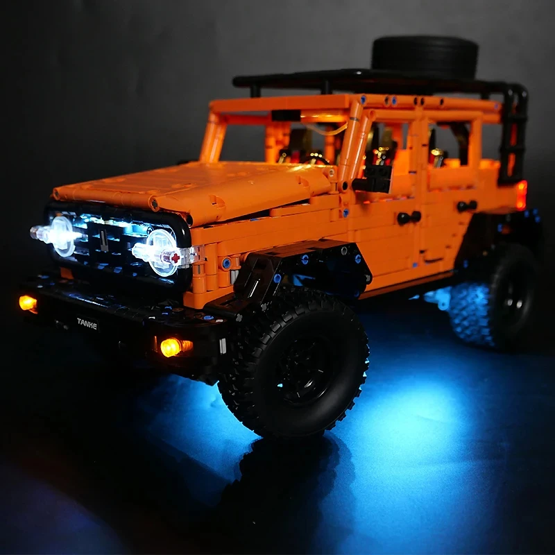 RC DIY LED Light Kit For LEGO T5015 Technical SUV Car Building Blocks Set ( Only LED Light,Without Blocks Model)