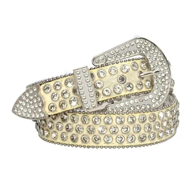 

652F Женские ремни со стразами, легкий роскошный женский универсальный пояс