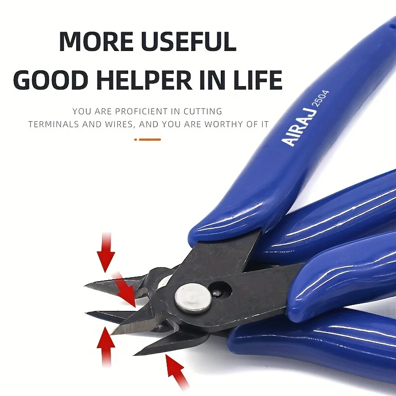 Universal Pliers Multi Functional Tools Electrical Wire Cable Cutters Cutting Side Snips Flush Stainless Steel Nipper Hand Tools