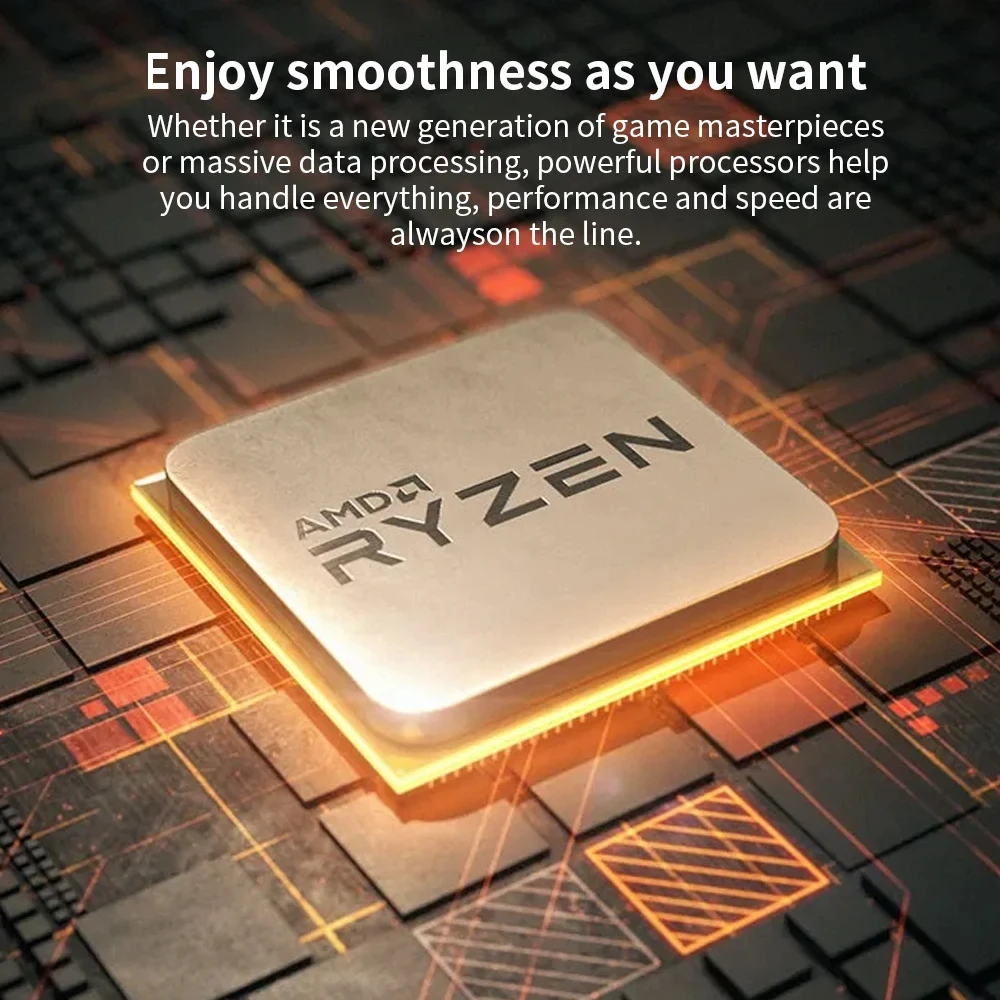 معالج AMD Ryzen 7 5700X 8-Core 16-Thread 7NM 3.4 جيجا هرتز L3=32M DDR4 65 واط R7 5700X مقبس AM4 جديد ولكن بدون مبرد