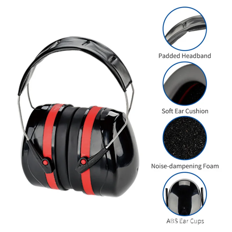 Tactical Earmuffs Anti Noise Hearing Protector Noise Canceling Headphones Hunting Work Study Sleep Ear Protection Shooting