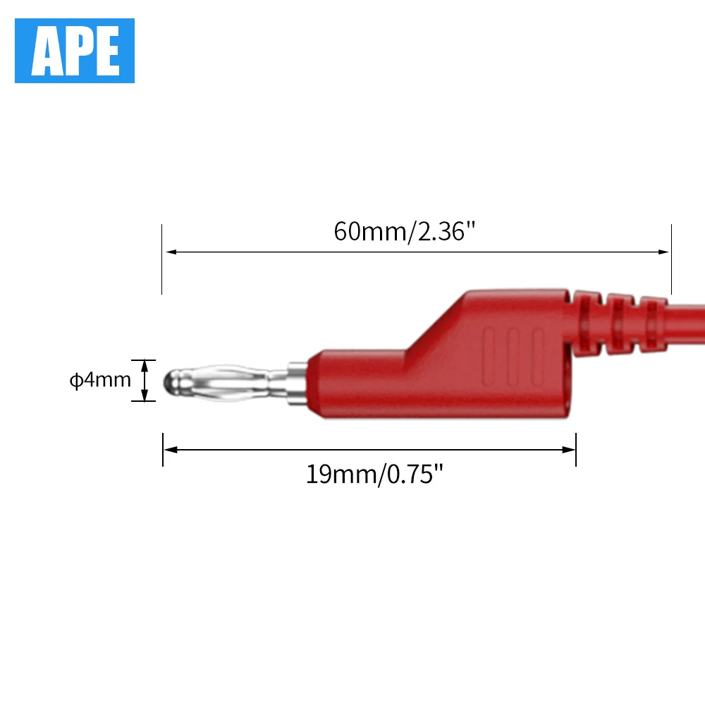 Multimeter Test Leads with Alligator Clips , Electrical Test Equipment, Electromechanical Performance, 1 Set 15pcs，High quality