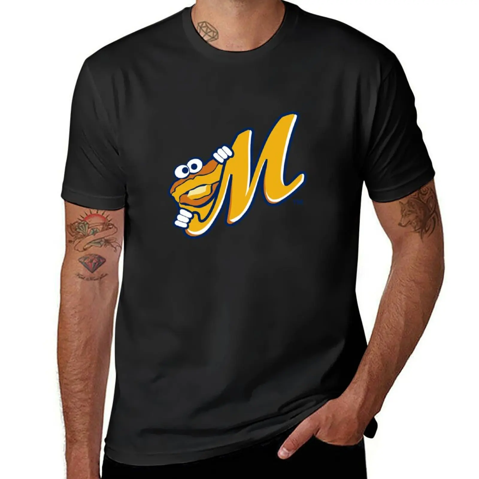 

Montgomery Biscuits T-Shirt Luxury man gifts for boyfriend boys animal print anime men tshirt