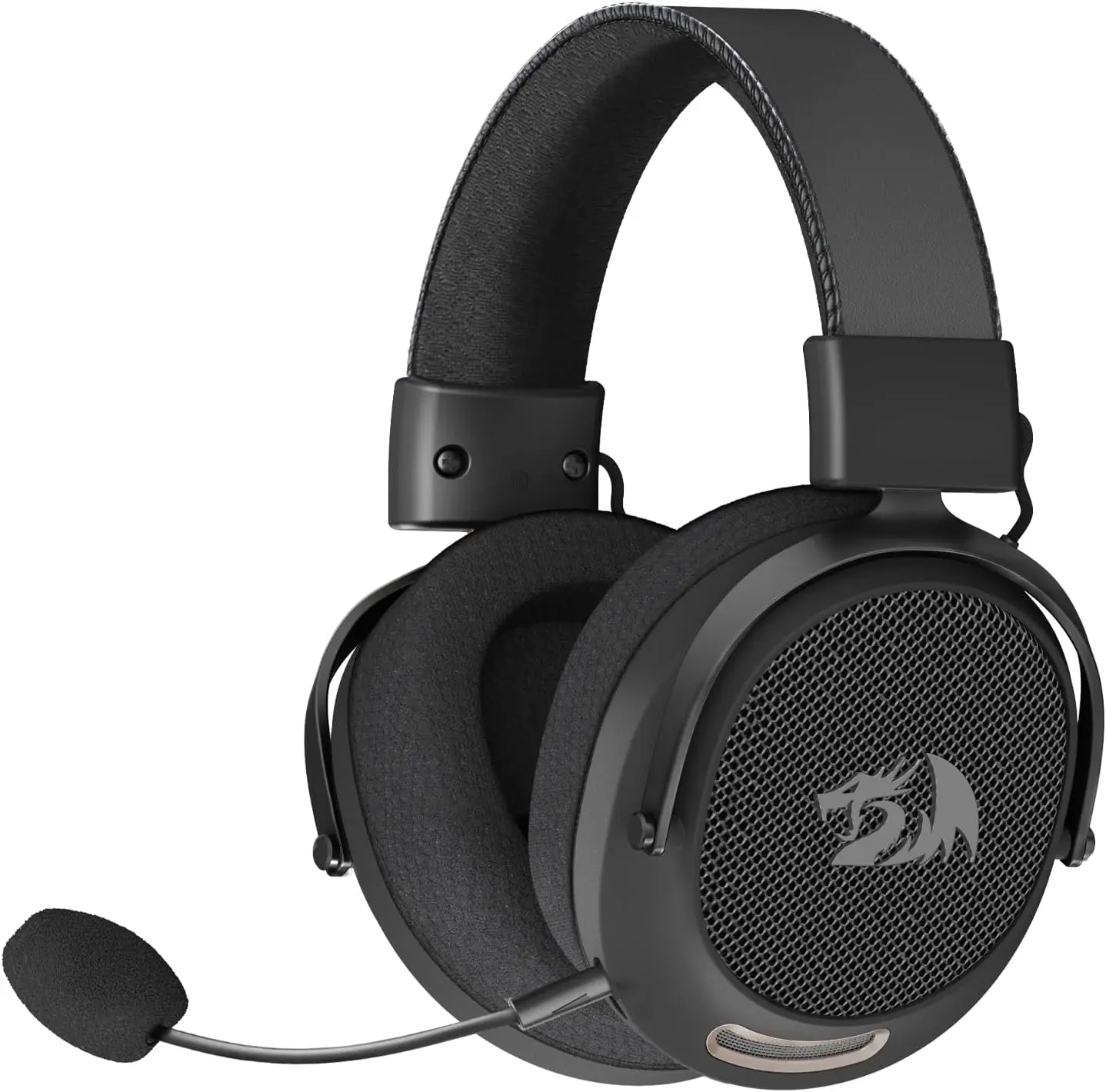 Redragon H858 Gaming Headset, 2.4GHz/BT/Wired, Gray