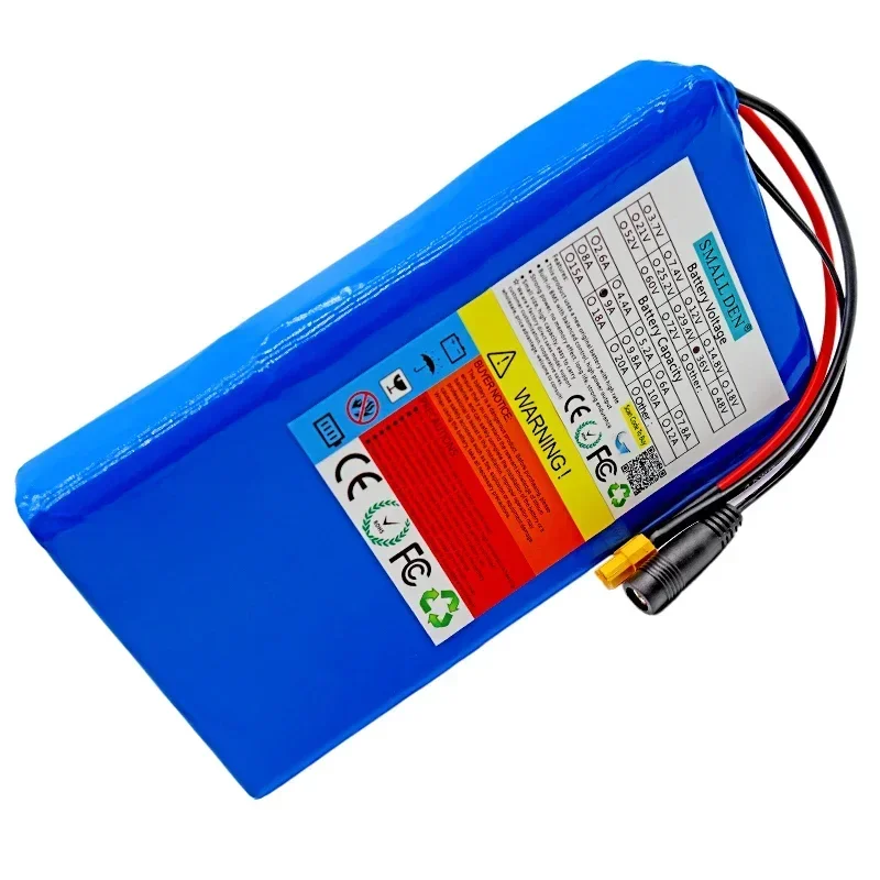 36V 10Ah 10S3P 18650 high-power car ultra-thin portable battery with BMS suitable for large capacity lithium-ion battery packs