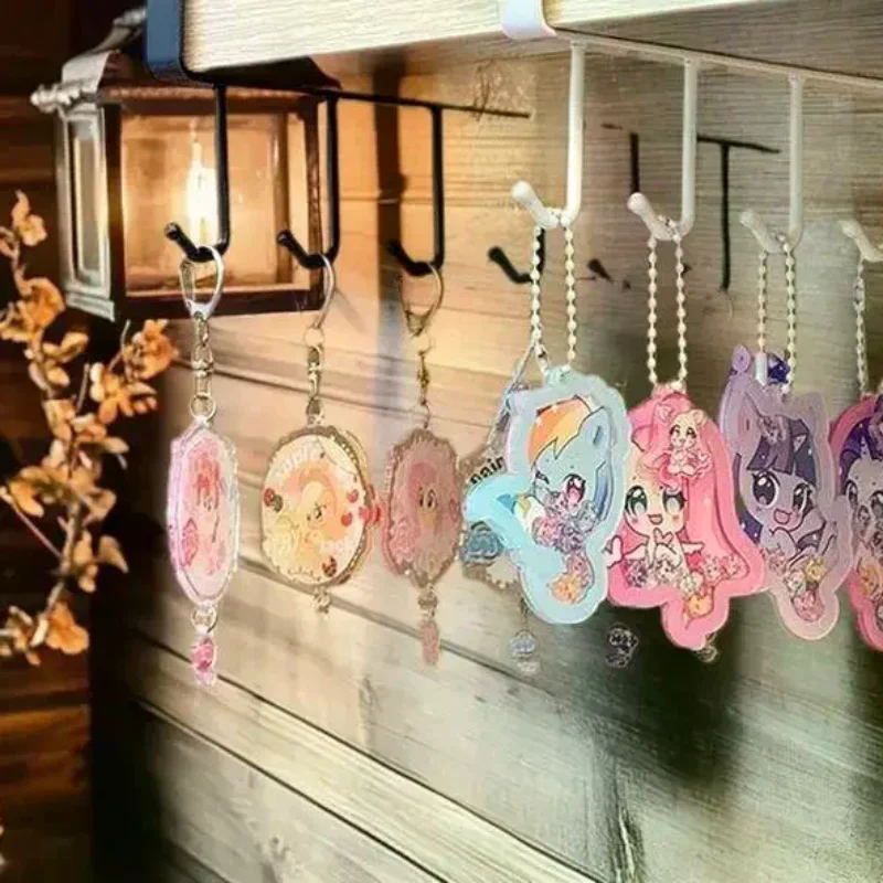Keychain Hanger Pendants Display Rack Storage Rack Rotatable Rack Hair Ring Rope Desktop Finishing Holder For Earrings Watch