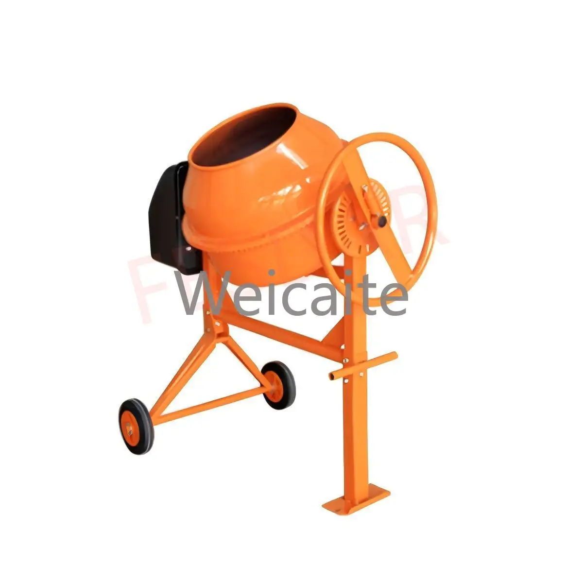 Discount Mini Portable Concrete Cement Mixing Electric Concrete Mixer with Wheel
