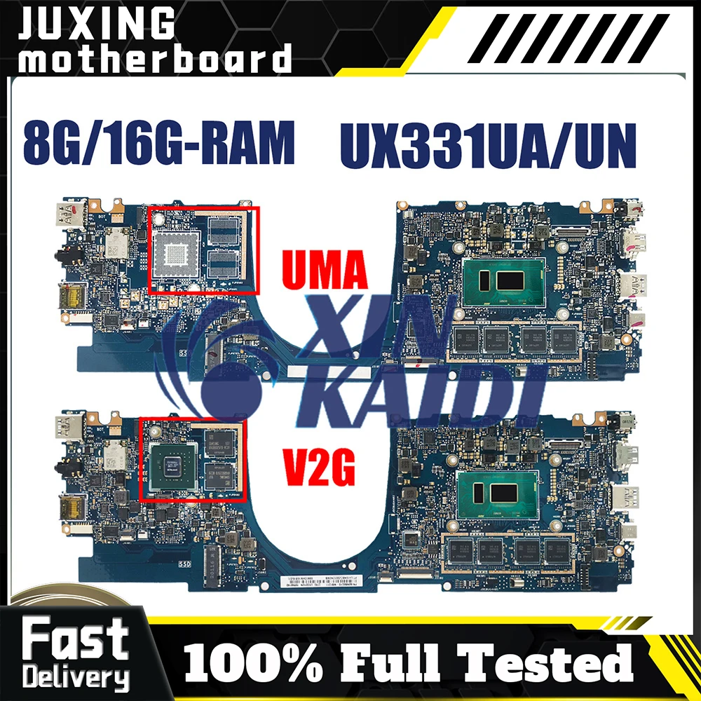 

UX331UA для ASUS ZenBook UX331UA UX331UB UX331U UX330UA UX332UA UX331UF UX331U материнская плата ноутбука