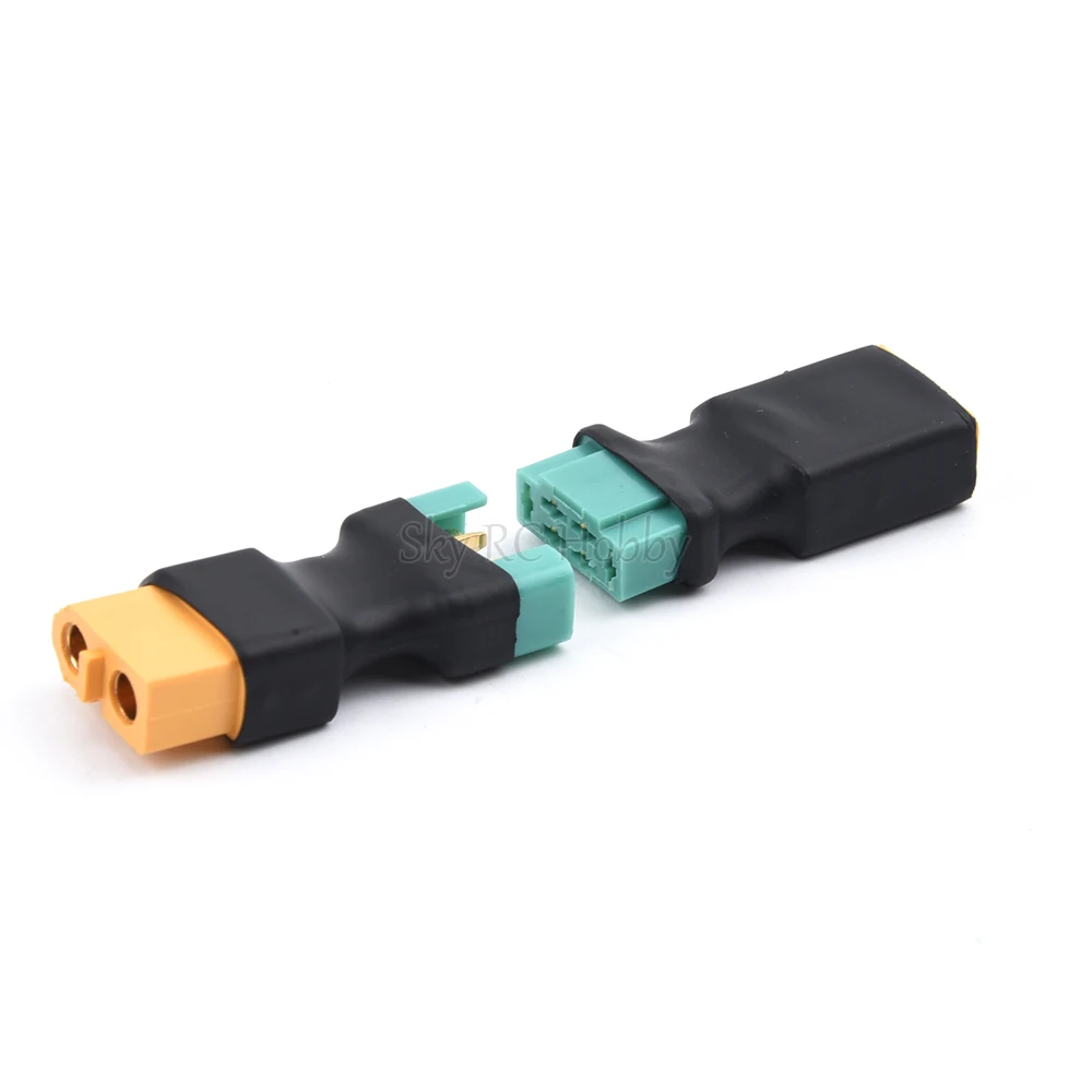 2PCS Wireless Adapter Compact Version MPX Multiplex Male / Female Connector to XT60 Female / Male Plug Adapter