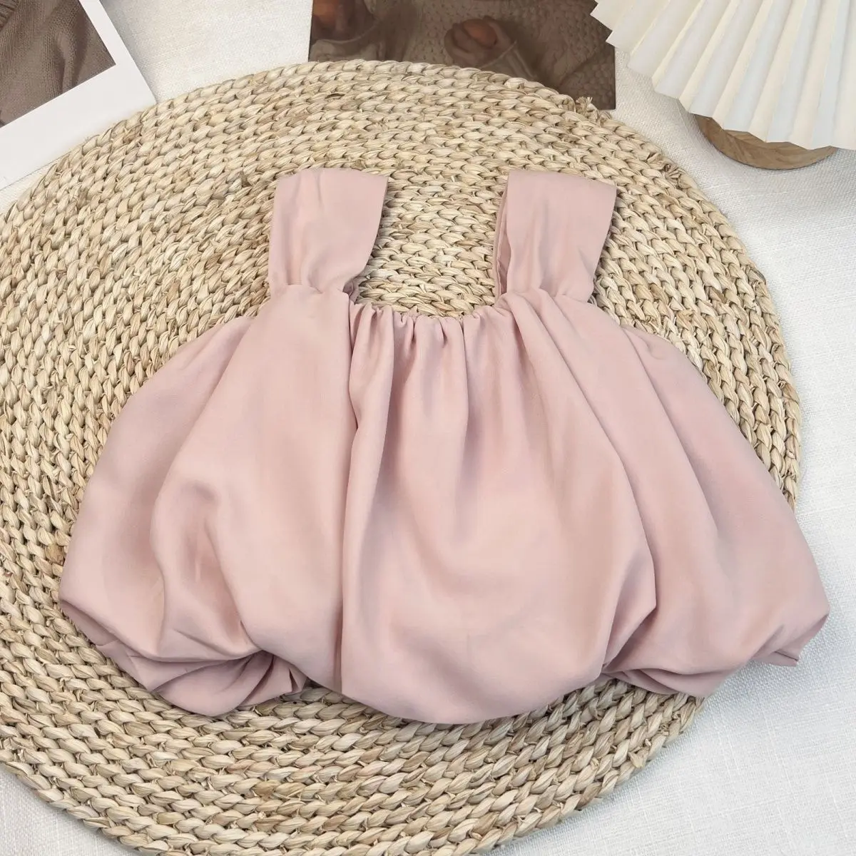 

Kids Girls Chiffon Camisole 2026 New Teenage Girls Summer Tank Tops Sweet Short Satin Strapless Top Japanese Korean Style