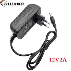 Fonte de alimentação DC 12V 1A 2A 3A 5A 6A 8A Adaptador de alimentação DC 12V Volt Adaptador de alimentação Iluminação Led Strip Lamp